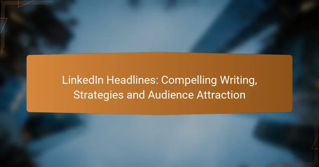 LinkedIn Headlines: Compelling Writing, Strategies and Audience Attraction